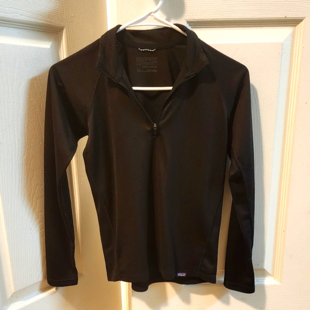 Patagonia kids baselayer zip neck